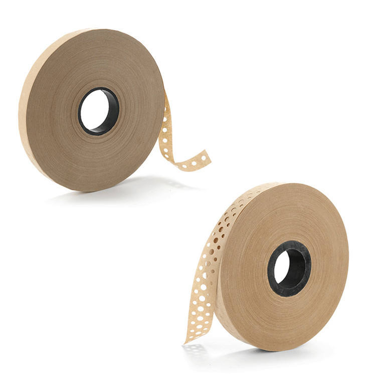 Eco Gum Tape Veneer Tape Perforated Dry Veneer Tape For Plywood With Oval And Round Holes